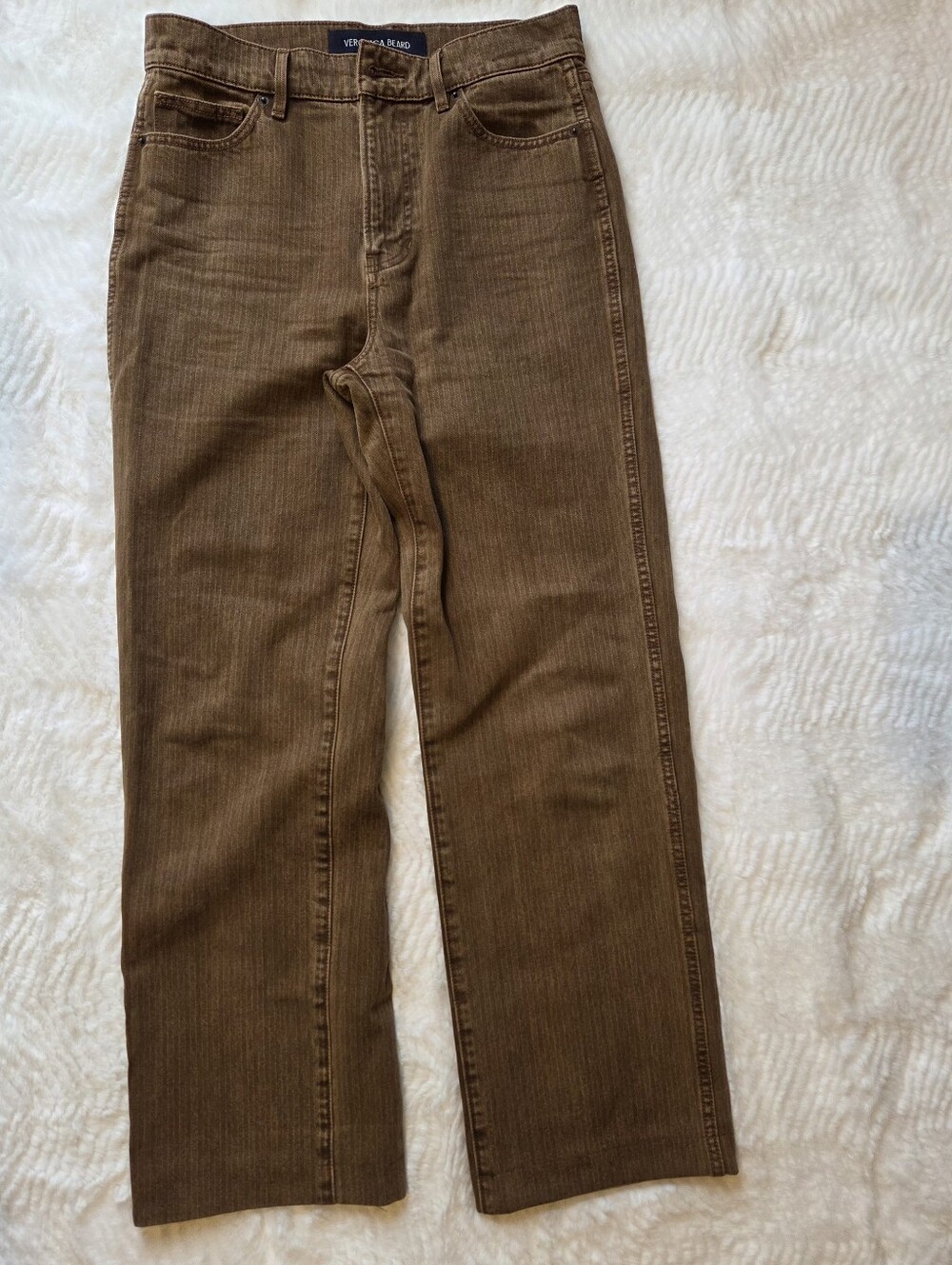Veronica Beard Brown Straight Men's Jeans